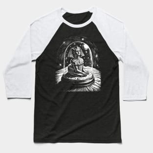 Egyptian sphinx in a snow globe Baseball T-Shirt